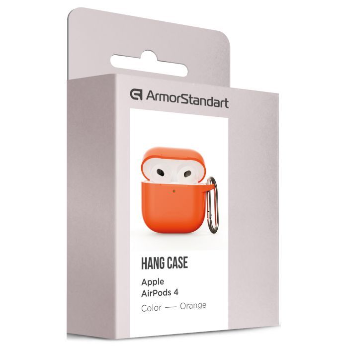 Чохол для навушників Armorstandart Hang Case для Apple AirPods 4 Lavender (ARM81282) зображення 3