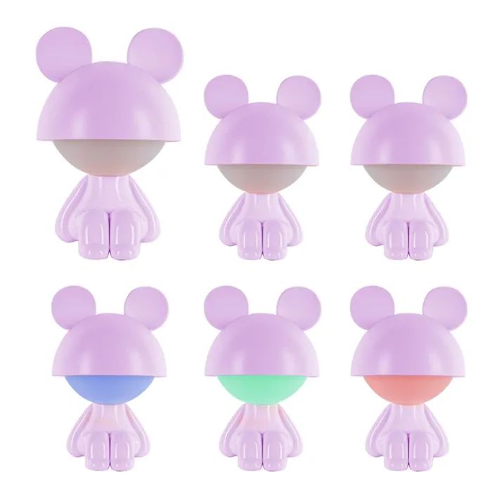 Ночник Kite Светильник LED с аккумулятором Cute Mouse, голубой (K25-316-2-3) изображение 4