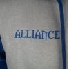 Кофта Jinx World of Warcraft Alliance Varsity Hoodie Dark Grey/Navy L (JINX-10492 GRL) зображення 4