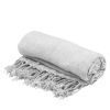 Плед Ardesto Chenille 140х190см, 100% поліестер, сірий світлий (ART0201CH) зображення 3