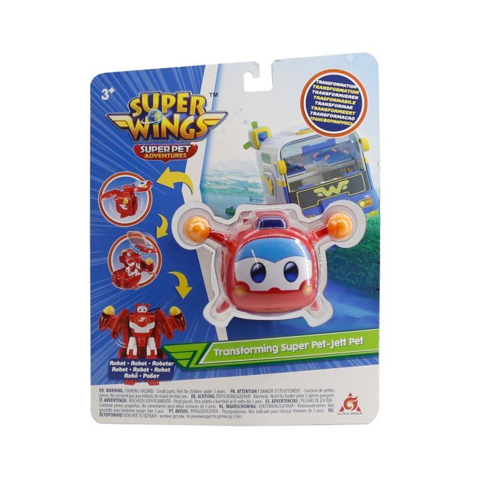 Трансформер Super Wings Transforming Super Pet Джером любимец (Jerome pet) (EU770641) изображение 7