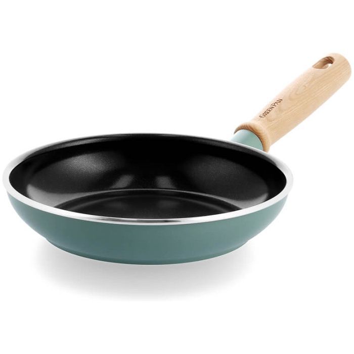 Сковорода GreenPan Mayflower, 28 см з керамічним покриттям, блакитна (CC001669-001)
