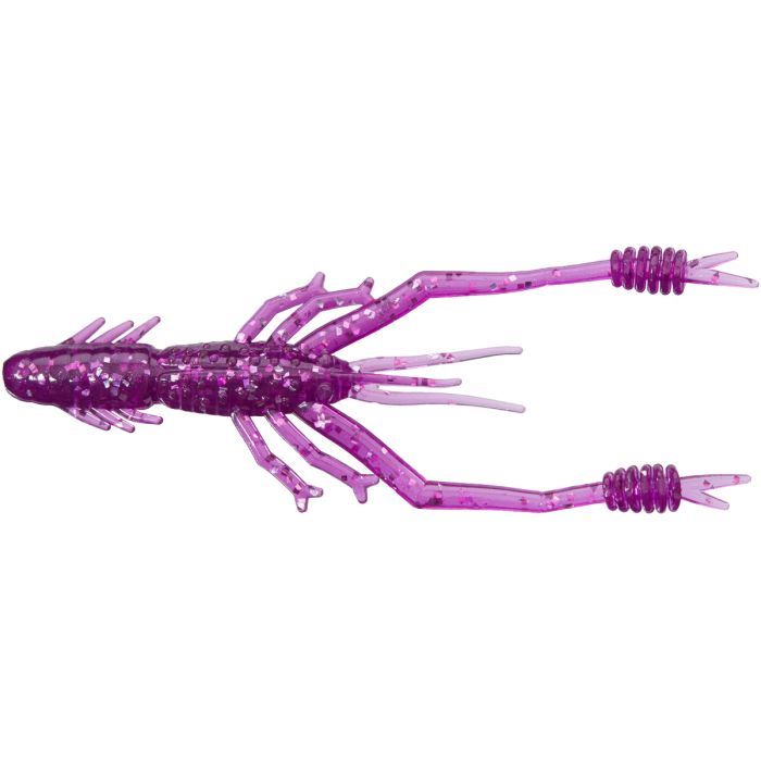 Силикон рыболовный Reins Ring Shrimp 4" 428 Purple Dynamite (8 шт/уп.) (1552.10.26)