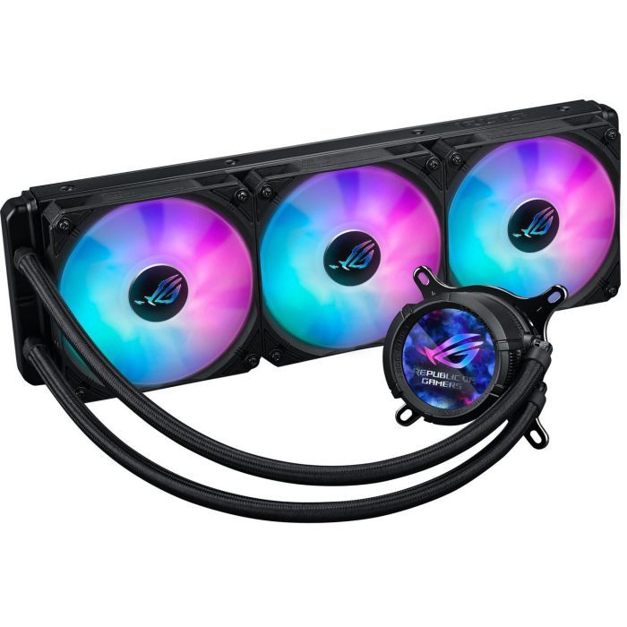 Система рідинного охолодження ASUS ROG Strix LC III 360 ARGB LCD (90RC00W1-M0UAY0) зображення 2