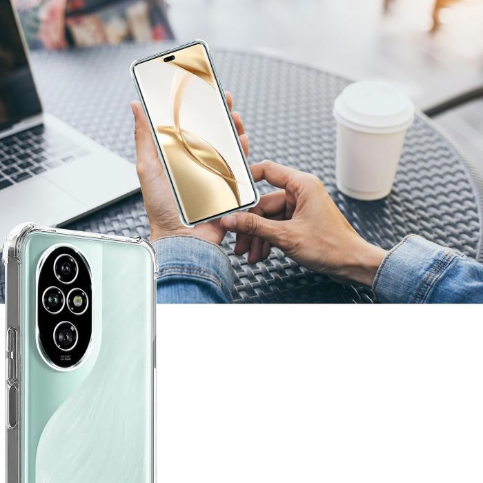 Чохол до мобільного телефона BeCover Anti-Shock Honor 200 Pro Clear (713148) зображення 6