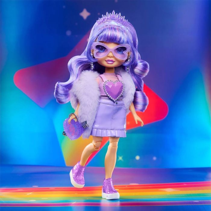 Кукла Rainbow High серии Creative Crystals - Виолетта (121404) изображение 2
