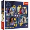 Пазл Trefl Wish Мечты сбываются 4 in 1 (35, 48, 54, 70) элемента (5900511346497)