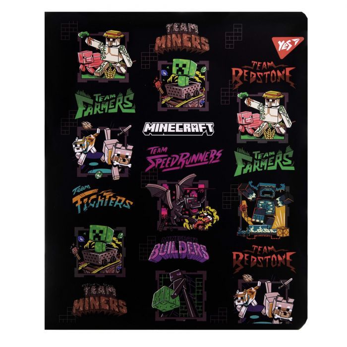 Зошит Yes Minecraft. Team 18 аркушів клітинка (767522) зображення 10