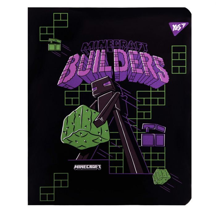 Зошит Yes Minecraft. Team 18 аркушів клітинка (767522) зображення 4