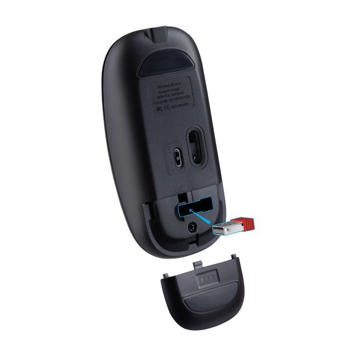 Мышка Defender Vitrual MB-635 Wireless/Bluetooth Black (52635) изображение 4