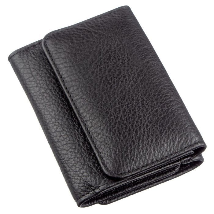 Кошелек ST Leather Из кожи Черный (18886) изображение 2