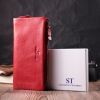 Кошелек ST Leather Из натуральной кожи Красный (22526) изображение 10