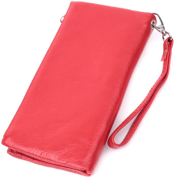 Кошелек ST Leather Из натуральной кожи Красный (22526) изображение 2
