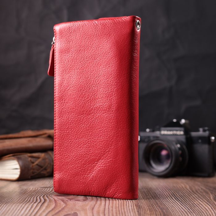Кошелек ST Leather Из натуральной кожи Красный (22526) изображение 9