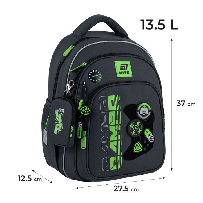 Рюкзак шкільний Kite Education 763S Gamer (K25-763S-2) зображення 2