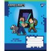Зошит Yes Minecraft Walls А5 12 аркушів клітинка (767563) зображення 4