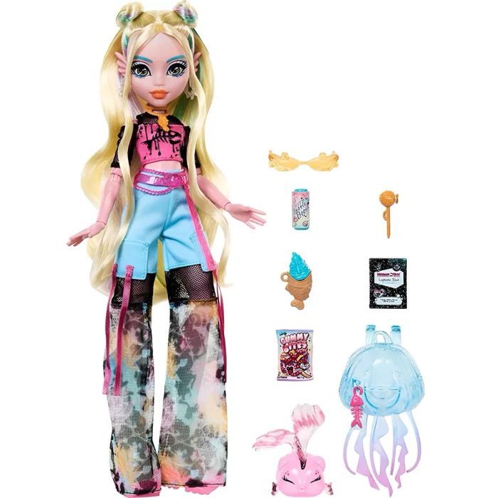Лялька Monster High Монстро-класика нове покоління Лагуна Блю (HXH75) зображення 2