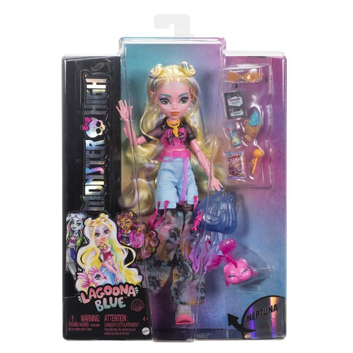 Лялька Monster High Монстро-класика нове покоління Лагуна Блю (HXH75) зображення 6