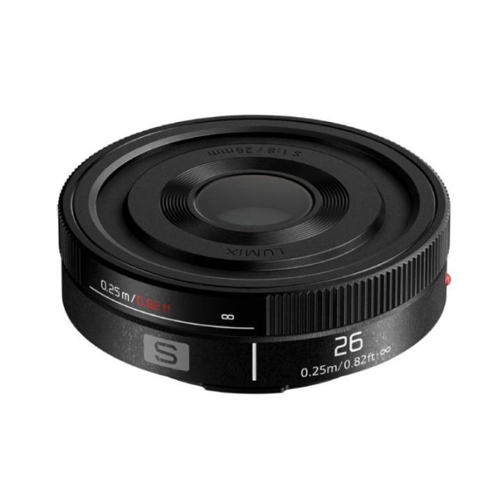 Объектив Panasonic Lumix S 26 мм F8 (S-R26E)