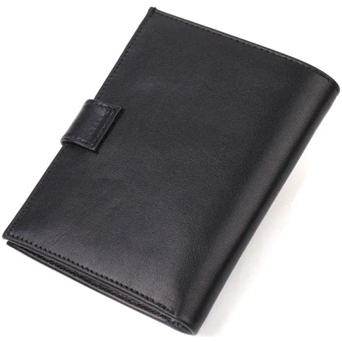 Портмоне Canpellini З натуральної шкіри Чорне (21857) зображення 2