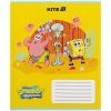 Тетрадь Kite SpongeBob SquarePants, 12 листов, косая линия (SB25-235) изображение 8