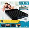 Матрас надувной Intex 152х203х25 см з підголовником ,клапан 3в1 (64143) изображение 4
