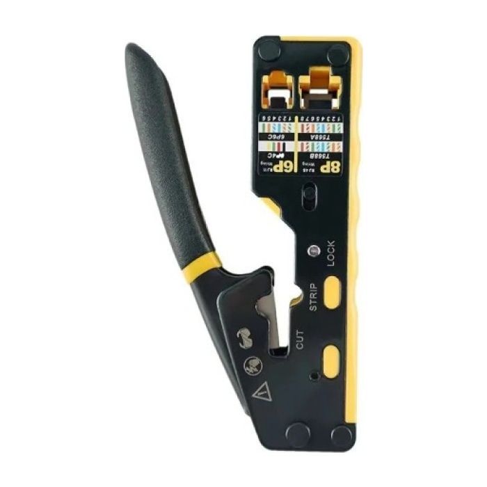 Інструмент Eserver RJ-45 (8P8C), RJ-12/11 (6P6C/6P4C), для прохідних конекторів (WT-4227B) зображення 4
