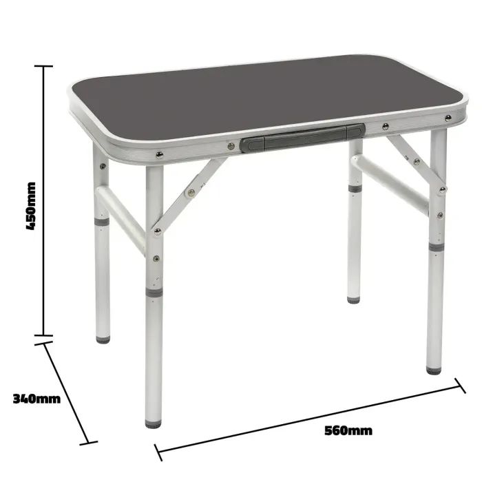 Туристичний стіл Bo-Camp 56x34 cm Grey (1404394) (DAS303274) зображення 6