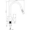 Мойка кухонная Deante Corio ZRC_2103 + зміш. BOC_B740 (ZRCD2103) изображение 4
