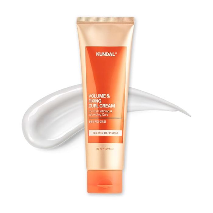 Крем для волос Kundal Volume And Fixing Curl Cream Cherry Blossom 130 мл (8809953771270)