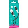 Дата кабель USB 2.0 AM to USB-C 1.0m 3A silicone BX79 black BOROFONE (6974443384789) изображение 3