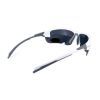 Сонцезахисні окуляри BluWater Samson-3 White Polarized Сірі в білій оправі (BW-SAM3W-GR2) зображення 2