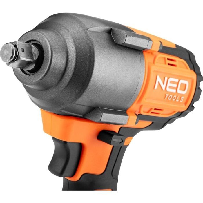 Гайковерт Neo Tools Energy+ 18V, безщітковий, 2400об/хв, 850Нм, 1/2", 3 швидкості, 1.8кг (без АКБ та ЗП) (04-608) зображення 8