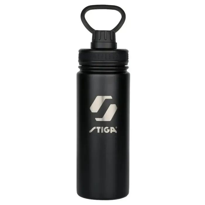 Пляшка для води Stiga Water Bottle Steel Black 550ml (2905-0101-55) (931287)