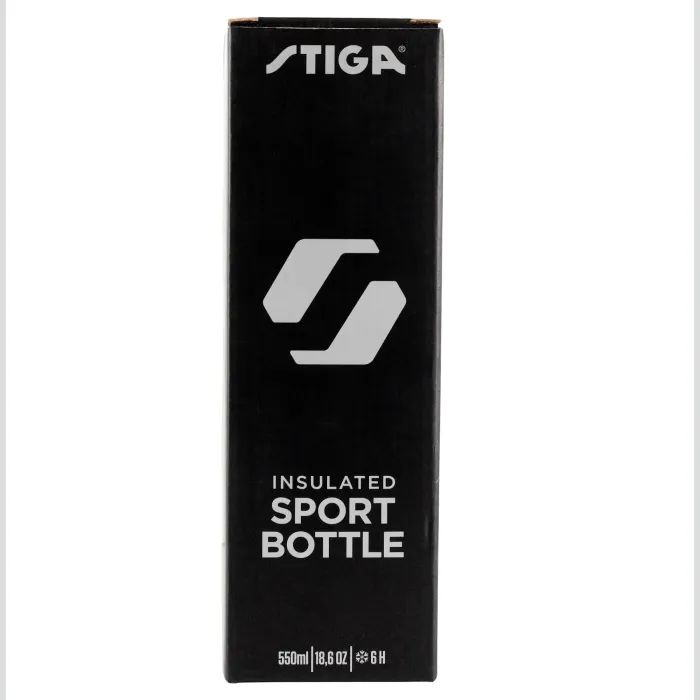 Пляшка для води Stiga Water Bottle Steel Black 550ml (2905-0101-55) (931287) зображення 3