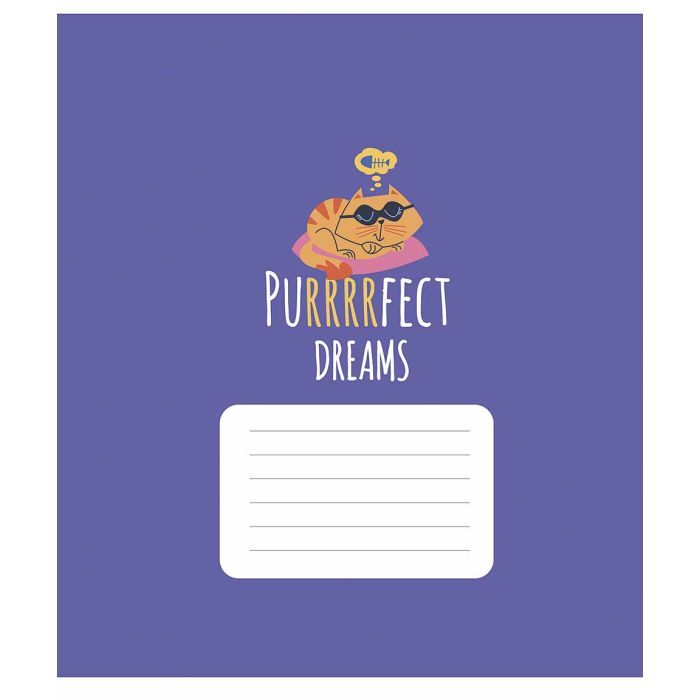 Зошит Школярик Purrrfect cats 24 аркуша клітинка (024-3562K) зображення 4