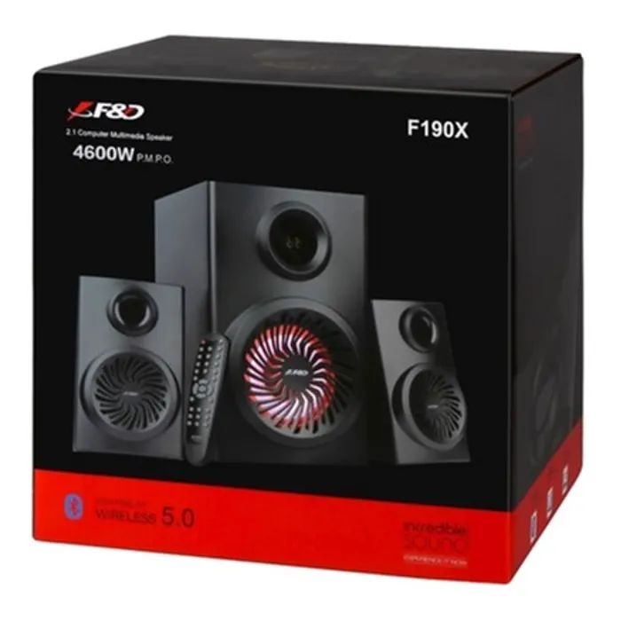 Акустическая система F&D F190X Black изображение 7 Акустическая система F&D F190X Black изображение 7