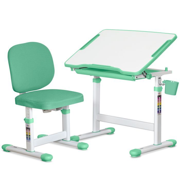Парта со стулом Evo-kids Evo-06 Plus Blue (Evo-06 Plus BL)