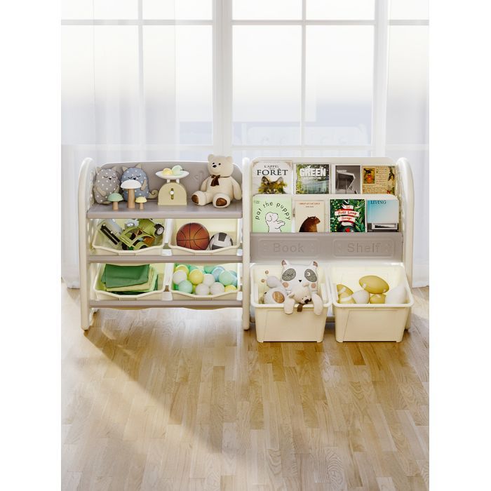 Детский стеллаж Mealux Crato White (KD-E051 White) изображение 3