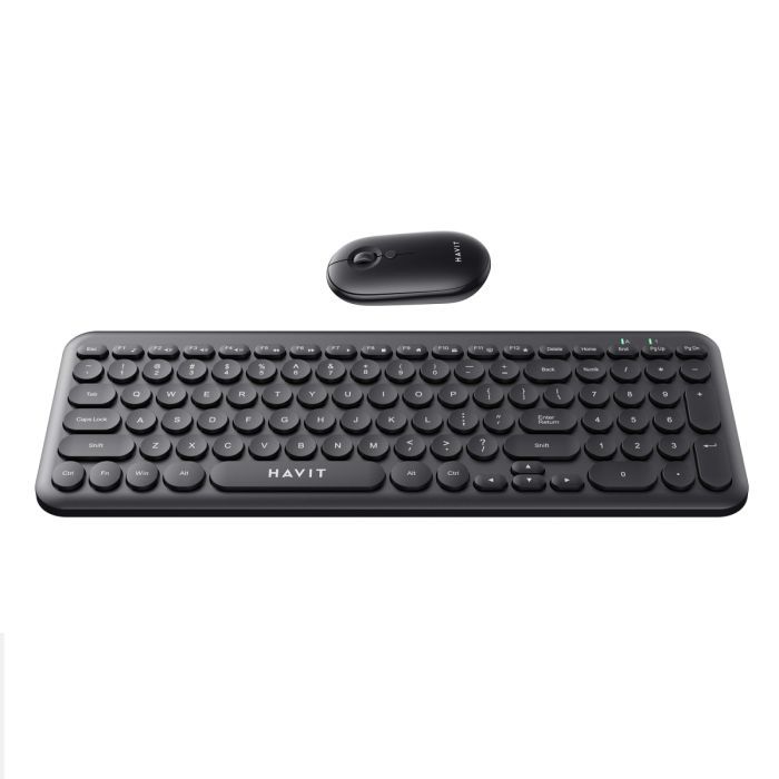 Комплект Havit HV-KB254GCM Wireless UA Black (6939119054168) зображення 3
