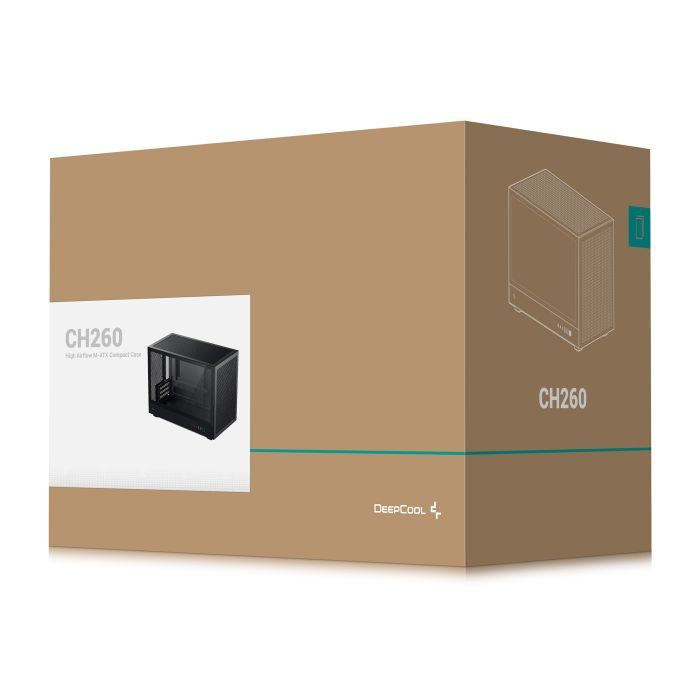 Корпус Deepcool CH260 Black (R-CH260-BKNGM0-G-1) изображение 12
