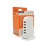 Зарядное устройство iKAKU KSC-741 Desktop 5xUSB 5V 2.4A 12W White (KSC-741-Wh) изображение 2