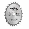 Диск пильный Tolsen с ТВС напайками по дереву 160х40Т*20мм (76426)