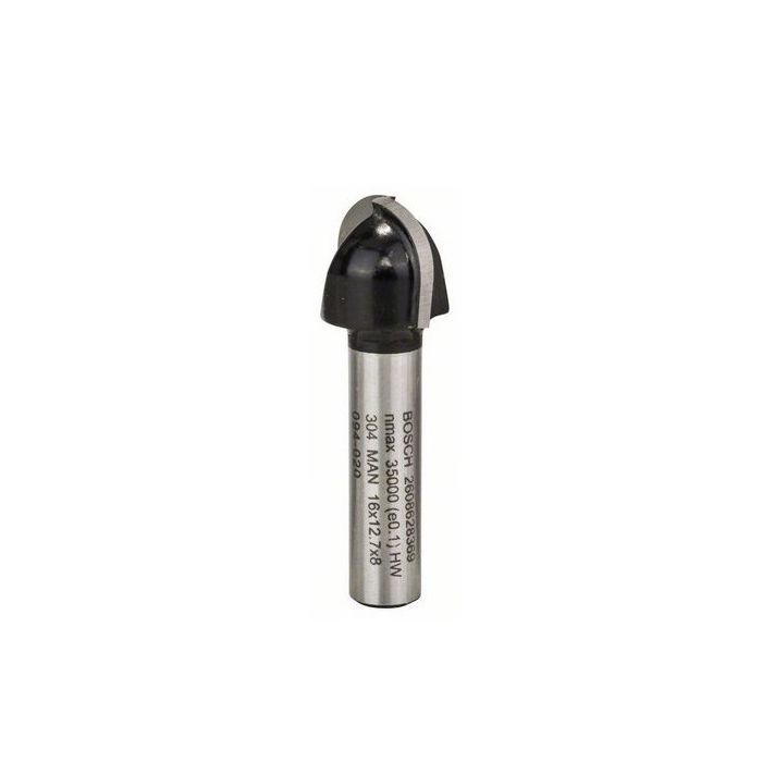 Фреза Bosch Professional галтельна, Std, S8, R6, D12, L9.2 (2.608.628.368) зображення 2