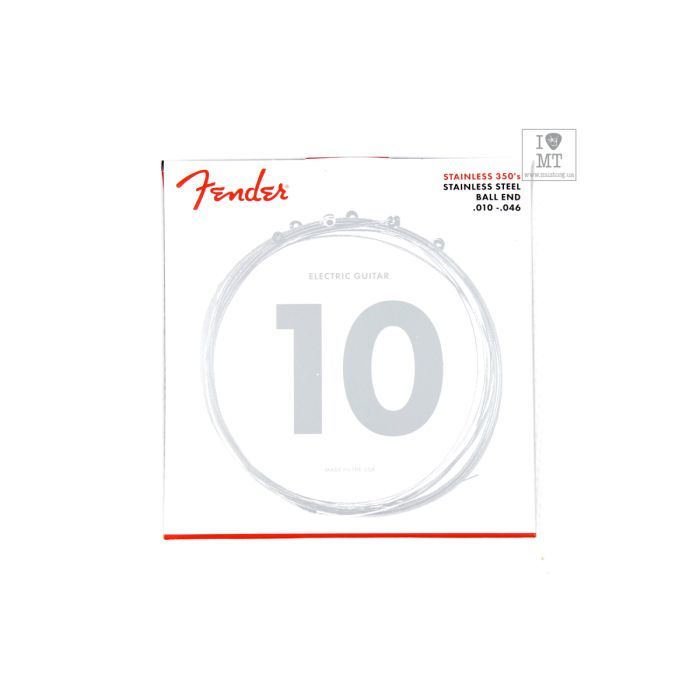 Струны для гитары Fender 350R Stainless Steel Guitar Strings (10-46) (A009896)