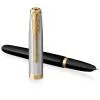 Ручка пір'яна Parker PARKER 51 Premium Black GT  FP F (56 111) зображення 3