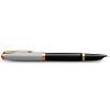 Ручка перьевая Parker PARKER 51 Premium Black GT  FP F (56 111) изображение 4