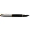 Ручка пір'яна Parker PARKER 51 Premium Black GT  FP F (56 111) зображення 4