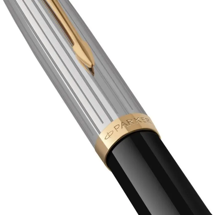 Ручка пір'яна Parker PARKER 51 Premium Black GT  FP F (56 111) зображення 5