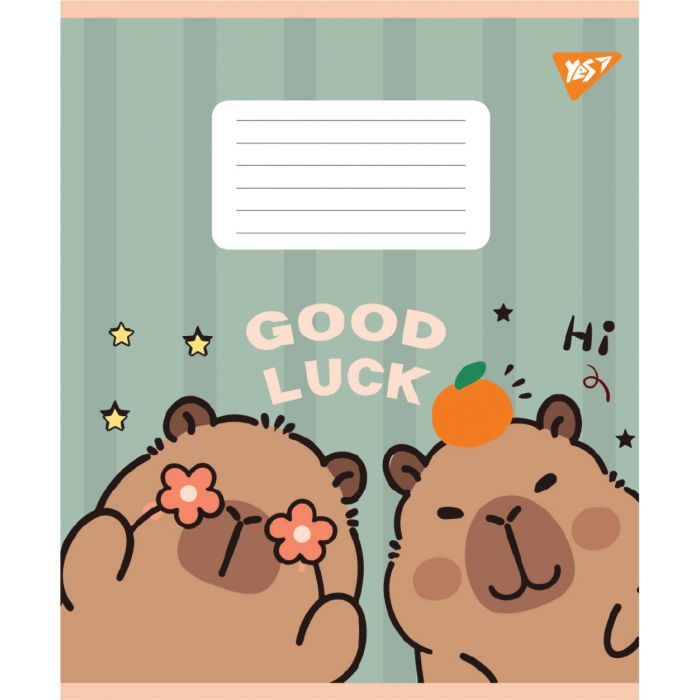 Зошит Yes Capy Tay А5 12 аркушів коса лінія (767800) зображення 6